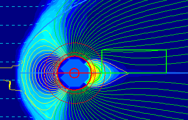 Field lines and Pressure .gif